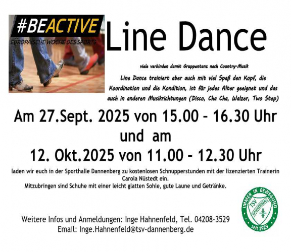 BEactive- Europäische Woche des Sports