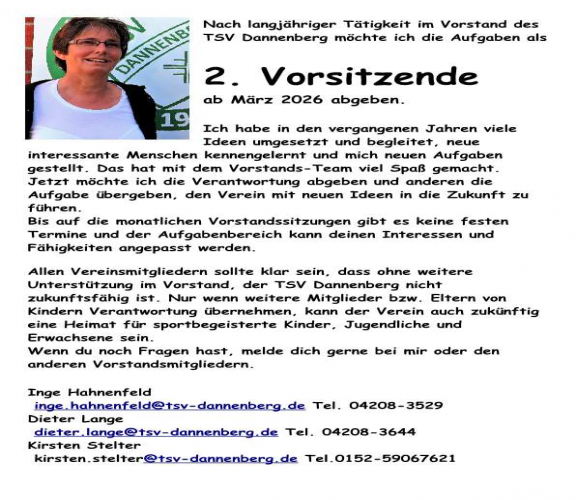 Unterstützung gesucht