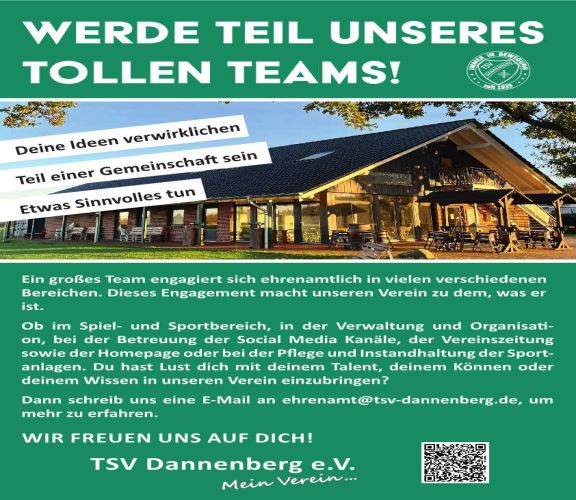Werde Teil unseres tollen Teams